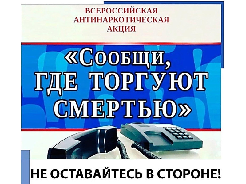 Сообщи, где торгуют смертью